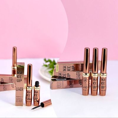 خط چشم ماژیکی فلزی برند میکاپ Makeup مدل 24 ساعته